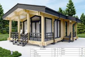 ��������� ��� ��� ����. Pagano, Fachwerk, Barn house - ����������� 1