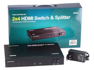 ��������� ���������� HDMI 2×4 - ����������� 1