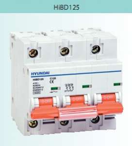 ��������� �������������� ����������� HYUNDAI HiBD125 � 10��; 1-, 2-, 3-, 4-, 1+N-, 3+N-��������� ���������� �� 63� �� 125� ���� - ����������� 1