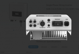 ���������� ��������� �������� SUN-5K-G | 5KW | 2 MPPT - ����������� 1