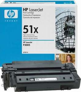 ���������� �����-�������� ����������� ������� HP 51X (Q7551X). - ����������� 1