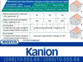 ����������� ������� Wavin Kanion. ��� �������� (����� ������) 100/75, 130/90 � 160/110. ����������� ������� ����������� - ����������� 3