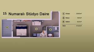 ������������ � ��������� HAK Residenc, ������ - ����������� 1