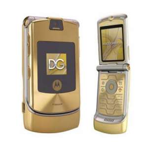 �������-����������� Motorola RAZR V3i D&G Gold - ����������� 1