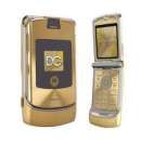 ������� � ����������: �������-����������� Motorola RAZR V3i D&G Gold